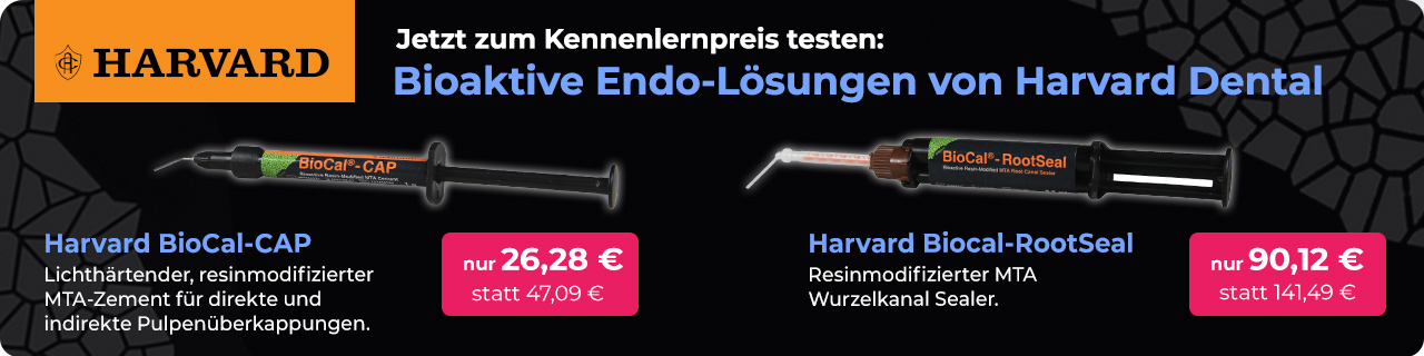 Bioaktive Endo-Lösungen von Harvard Dental